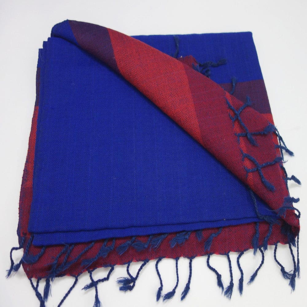 Sal Unisex confectionat din 100% Lana (Yak & Merino) ->Prussian Blue -> Cod: KYM20