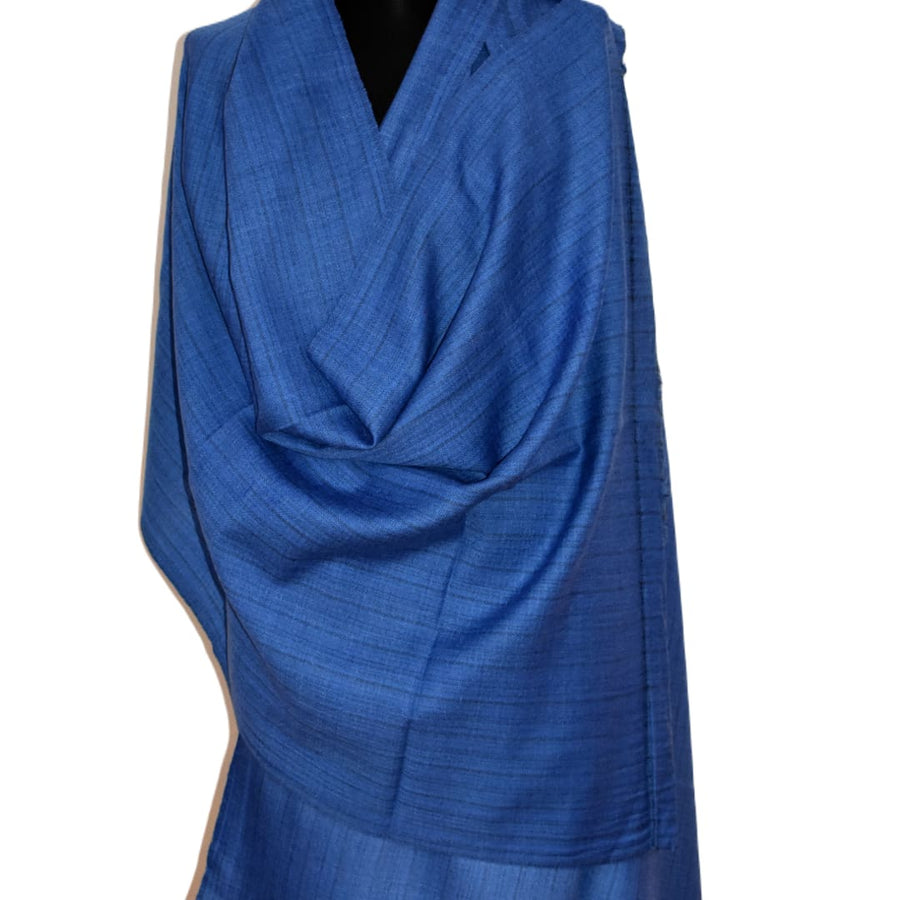 Sal Unisex confectionat din 100% Lana (Yak & Merino) -> Purple Blue -> Cod: YAKNEW9 - Sal din lana de Yak & Merino