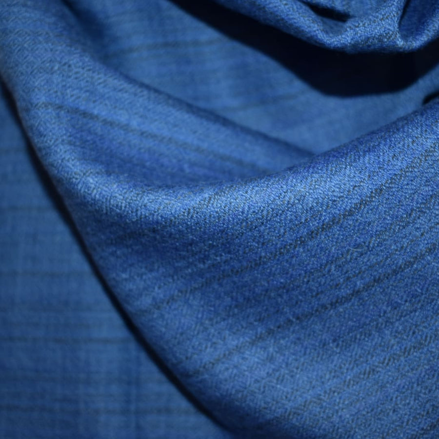Sal Unisex confectionat din 100% Lana (Yak & Merino) -> Purple Blue -> Cod: YAKNEW9 - Sal din lana de Yak & Merino