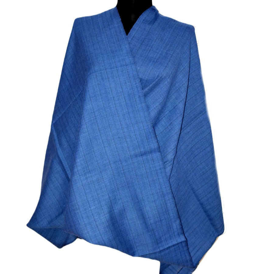 Sal Unisex confectionat din 100% Lana (Yak & Merino) -> Purple Blue -> Cod: YAKNEW9 - Sal din lana de Yak & Merino