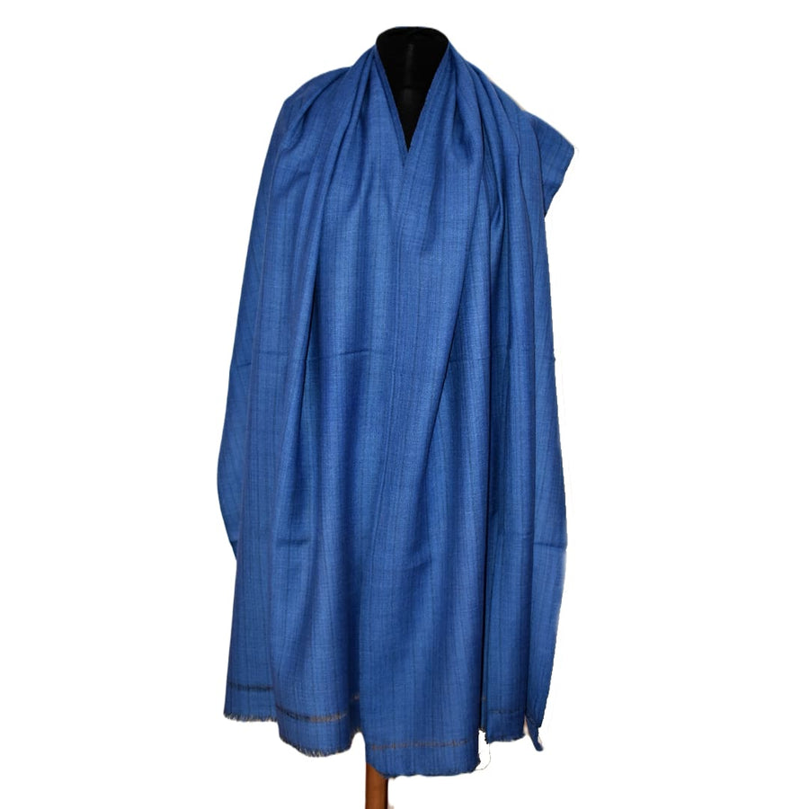 Sal Unisex confectionat din 100% Lana (Yak & Merino) -> Purple Blue -> Cod: YAKNEW9 - Sal din lana de Yak & Merino