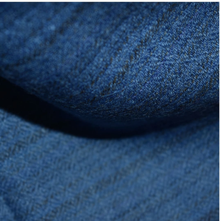 Sal Unisex confectionat din 100% Lana (Yak & Merino) -> Purple Blue -> Cod: YAKNEW9 - Sal din lana de Yak & Merino