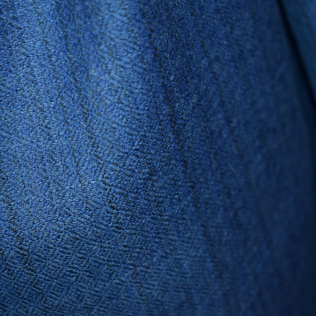 Sal Unisex confectionat din 100% Lana (Yak & Merino) -> Purple Blue -> Cod: YAKNEW9 - Sal din lana de Yak & Merino