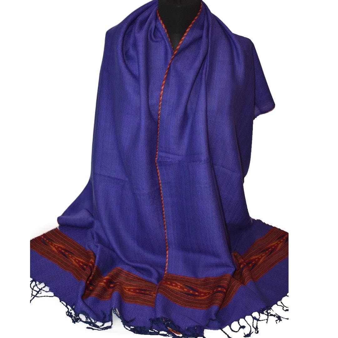 Sal Unisex confectionat din 100% Lana (Yak & Merino) ->Purple -> Cod: YAKMAR7 - Saluri din Lana de Yak & Merino