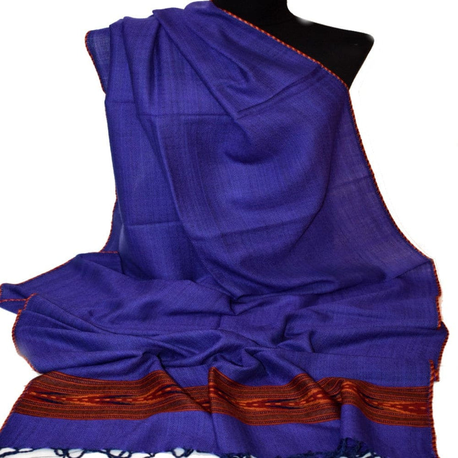 Sal Unisex confectionat din 100% Lana (Yak & Merino) ->Purple -> Cod: YAKMAR7 - Saluri din Lana de Yak & Merino