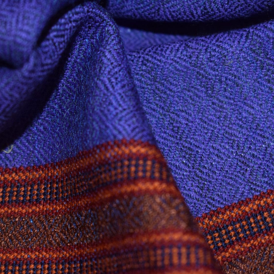 Sal Unisex confectionat din 100% Lana (Yak & Merino) ->Purple -> Cod: YAKMAR7 - Saluri din Lana de Yak & Merino
