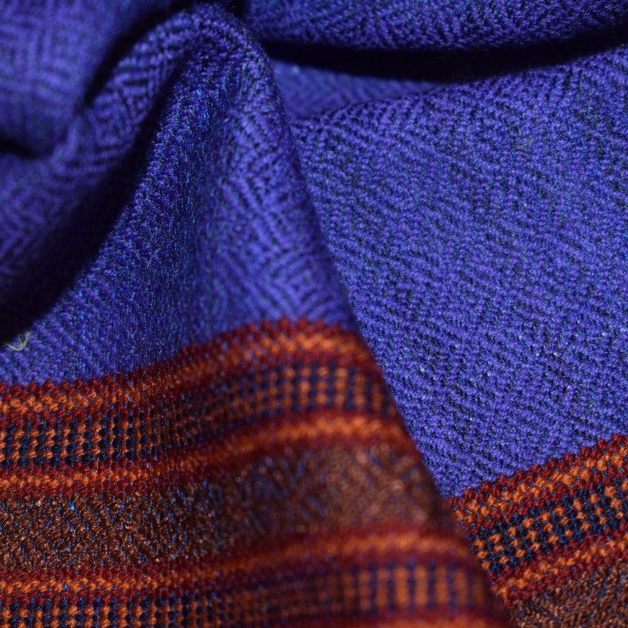 Sal Unisex confectionat din 100% Lana (Yak & Merino) ->Purple -> Cod: YAKMAR7 - Saluri din Lana de Yak & Merino