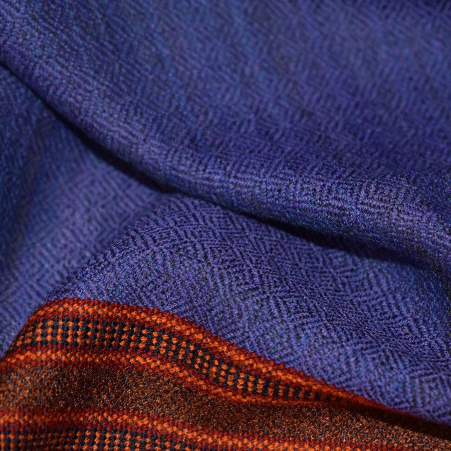 Sal Unisex confectionat din 100% Lana (Yak & Merino) ->Purple -> Cod: YAKMAR7 - Saluri din Lana de Yak & Merino