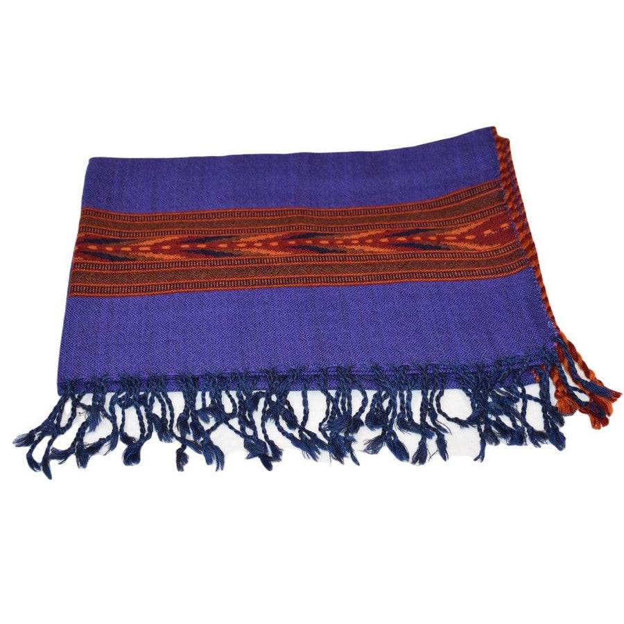 Sal Unisex confectionat din 100% Lana (Yak & Merino) ->Purple -> Cod: YAKMAR7 - Saluri din Lana de Yak & Merino