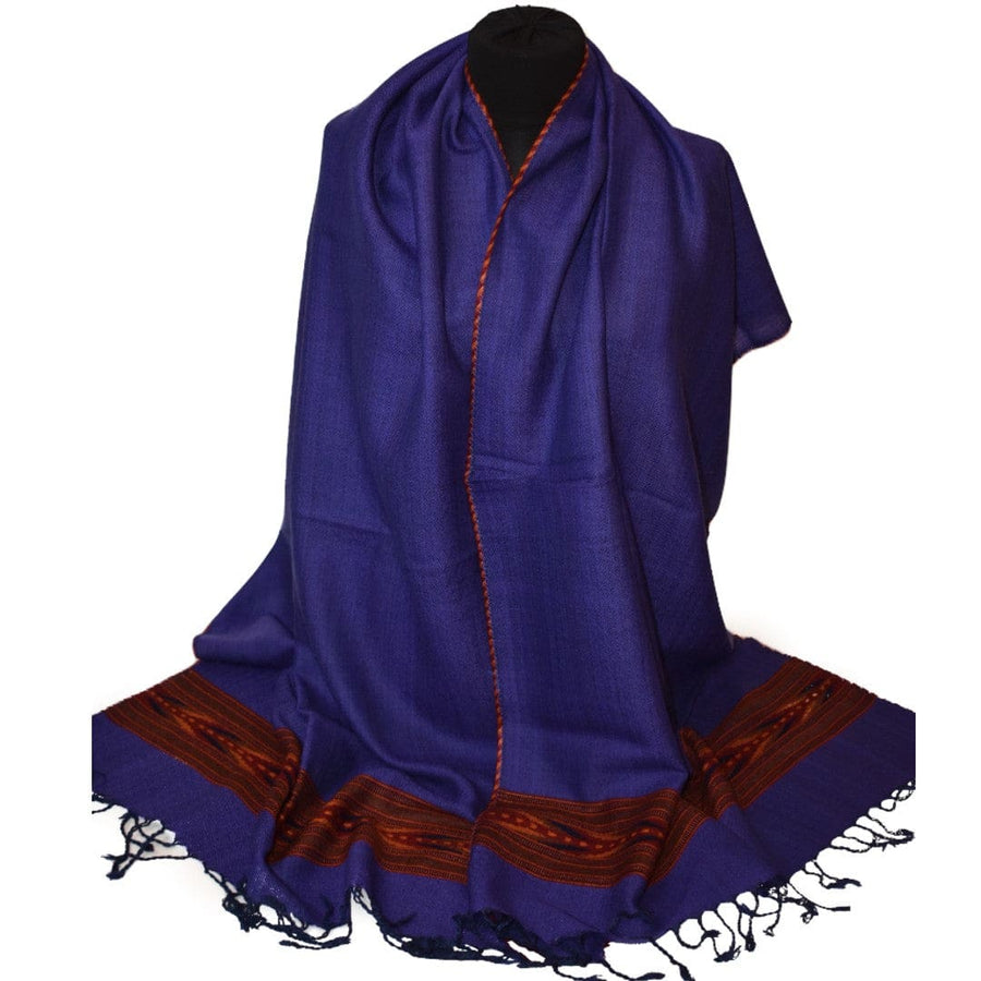 Sal Unisex confectionat din 100% Lana (Yak & Merino) ->Purple -> Cod: YAKMAR7 - Saluri din Lana de Yak & Merino