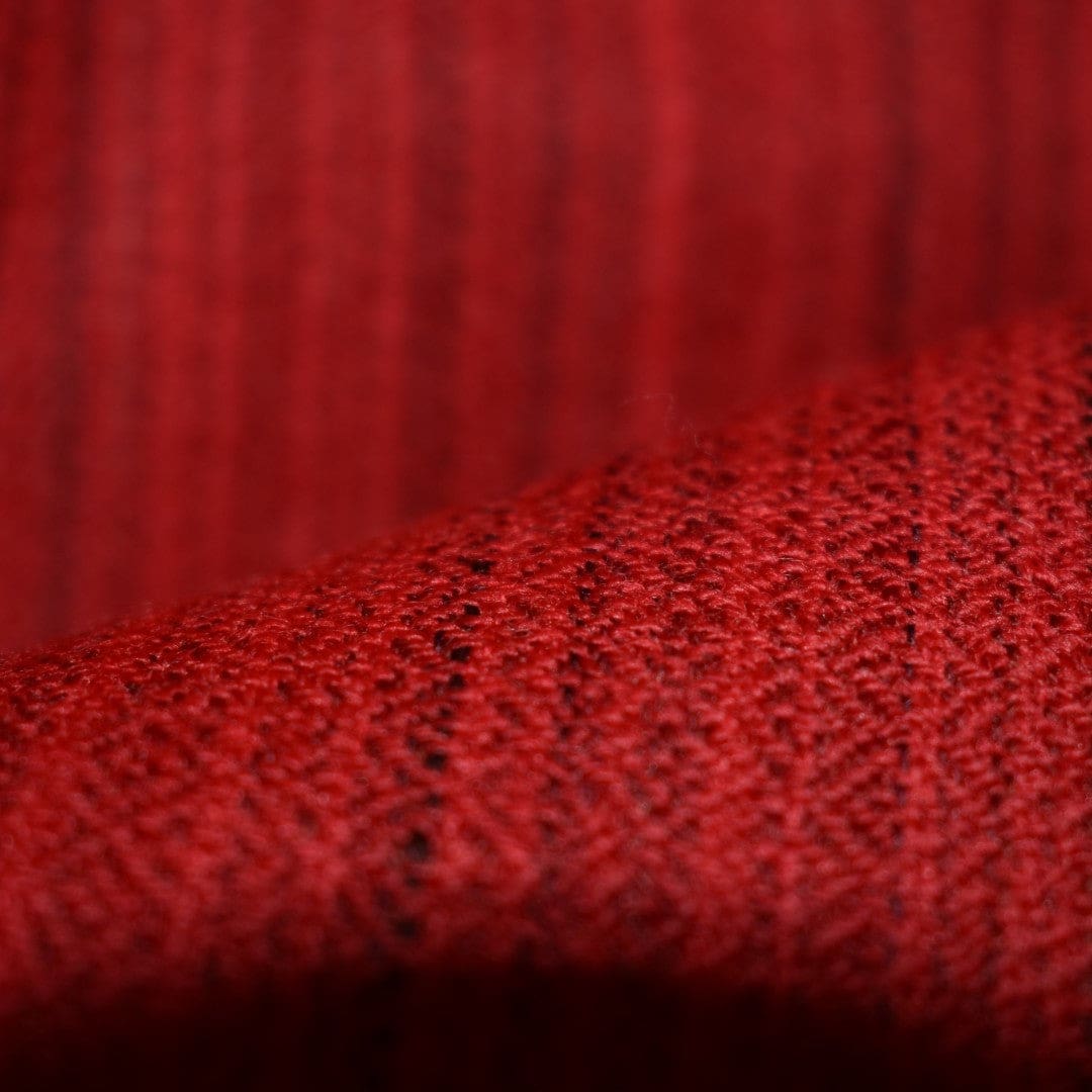 Sal Unisex confectionat din 100% Lana (Yak & Merino) -> Rosu -> Cod: Feb1 - Sal din lana de Yak & Merino