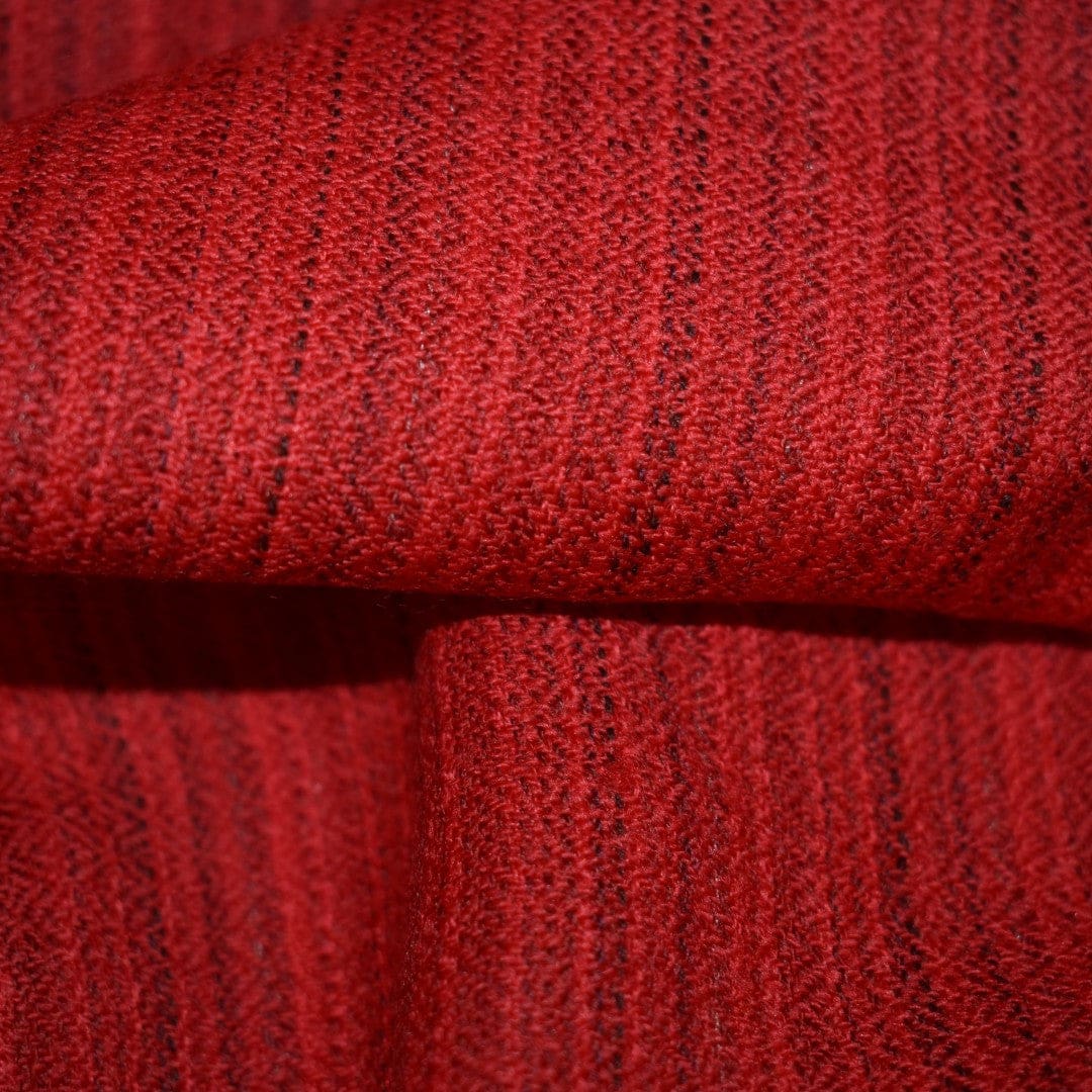 Sal Unisex confectionat din 100% Lana (Yak & Merino) -> Rosu -> Cod: Feb1 - Sal din lana de Yak & Merino