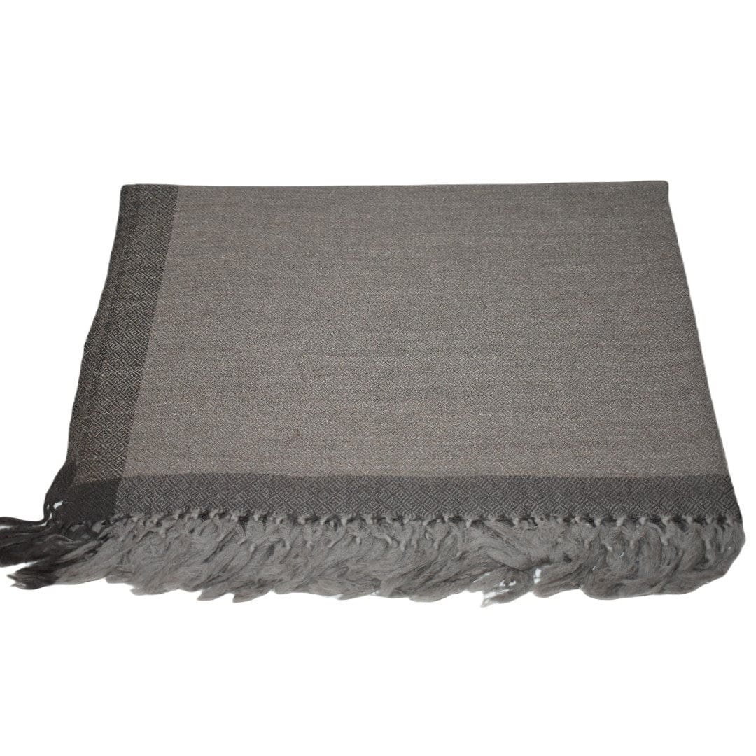 Sal Unisex confectionat din 100% Lana (Yak & Merino) ->Shades of Gray -> Cod: YAKNEW6 - Saluri din Lana de Yak & Merino