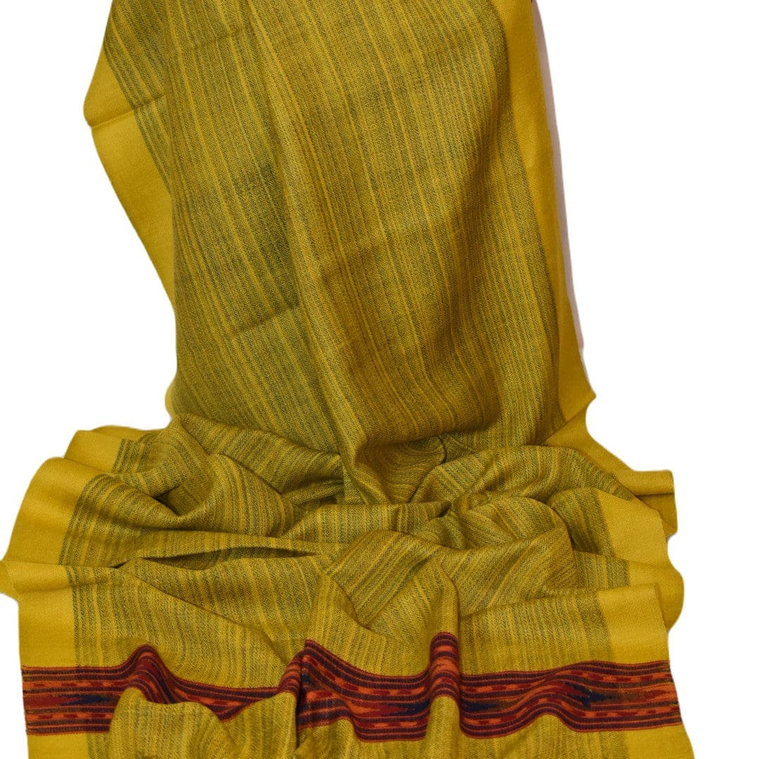 Sal Unisex confectionat din 100% Lana (Yak & Merino) ->Verde Kaki-> Cod: LANA1 - Sal din lana de Yak & Merino
