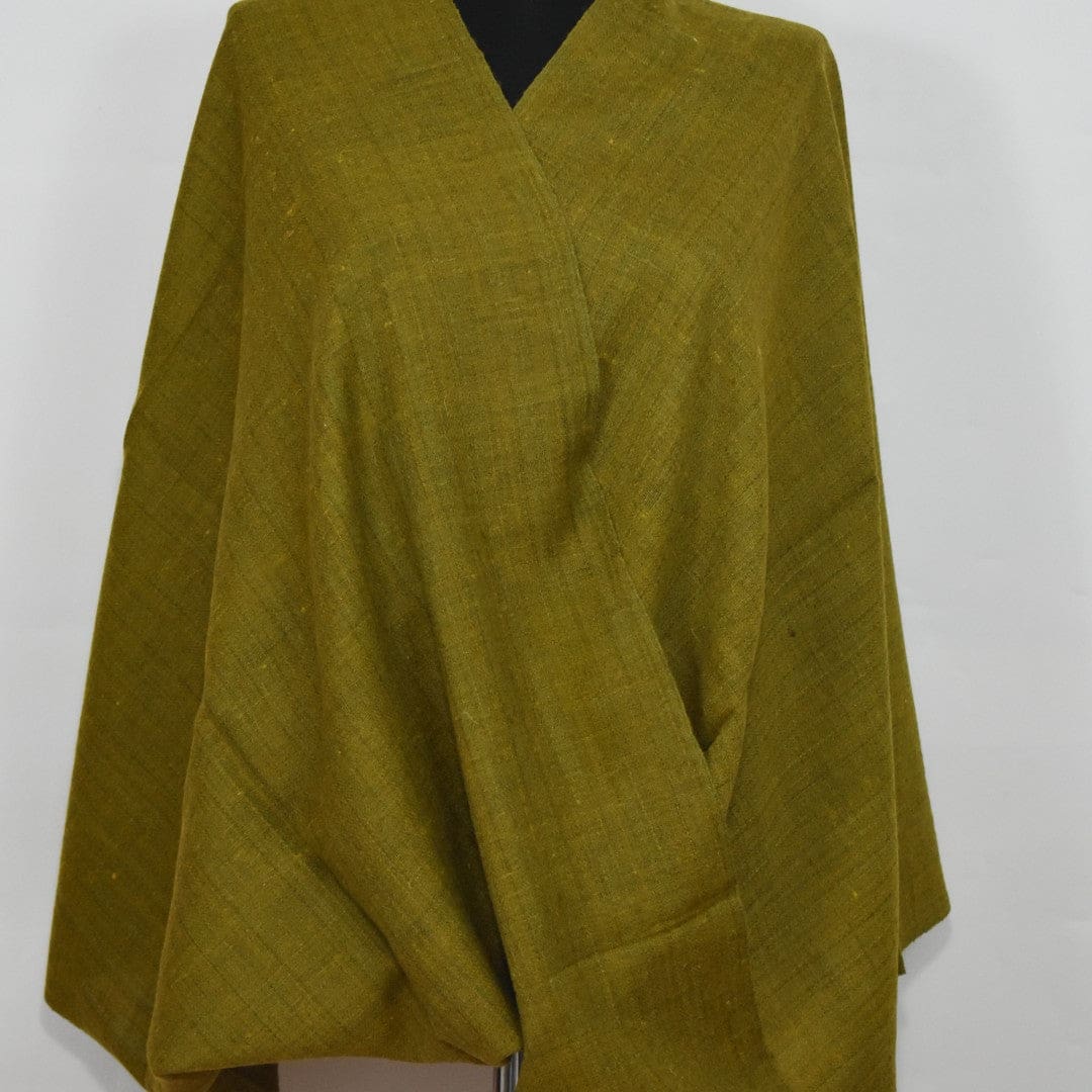 Sal Unisex confectionat din 100% Lana (Yak & Merino) ->Verde Khaki -> Cod: YAKNEW4 - Saluri din Lana de Yak & Merino