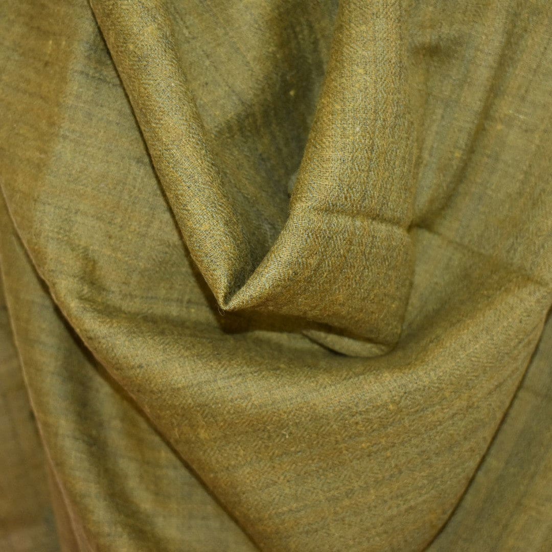 Sal Unisex confectionat din 100% Lana (Yak & Merino) ->Verde Khaki -> Cod: YAKNEW4 - Saluri din Lana de Yak & Merino