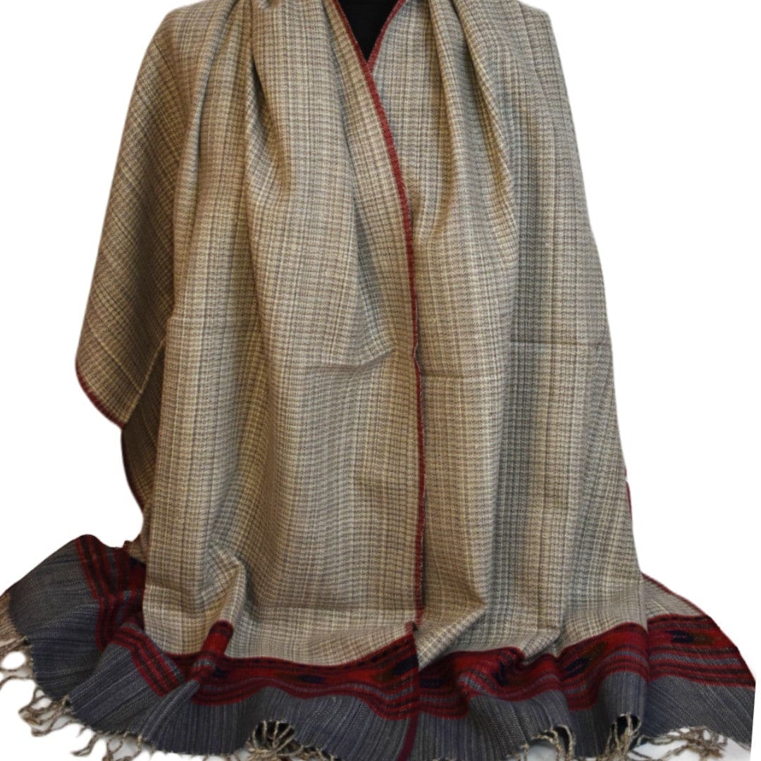 Sal Unisex confectionat din 100% Lana (Yak & Merino) ->Verde Smarald -> Cod: LANA4 - Sal din lana de Yak & Merino