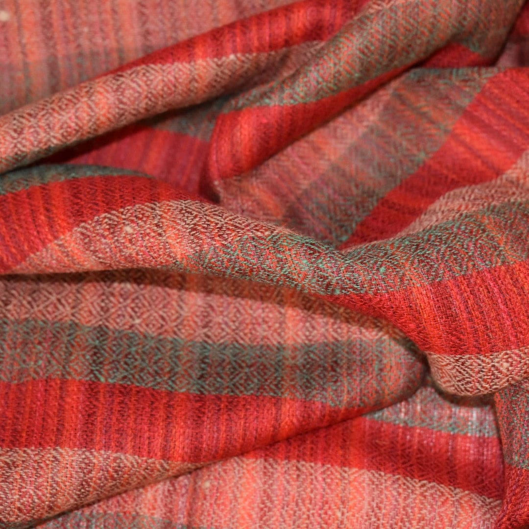 Sal Unisex confectionat din 100% Lana (Yak & Merino) ->Verde Smarald -> Cod: LANA6 - Sal din lana de Yak & Merino