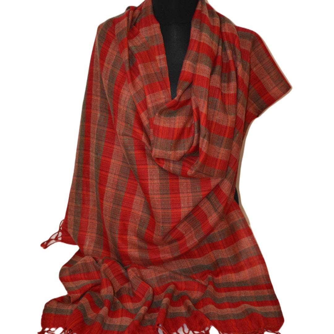 Sal Unisex confectionat din 100% Lana (Yak & Merino) ->Verde Smarald -> Cod: LANA6 - Sal din lana de Yak & Merino