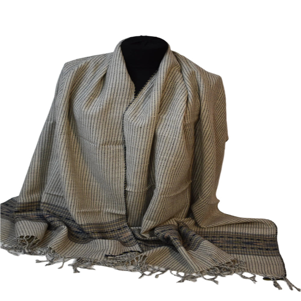 Sal Unisex confectionat din 100% Lana (Yak & Merino) ->YAKMAR1 - Sal din lana de Yak & Merino