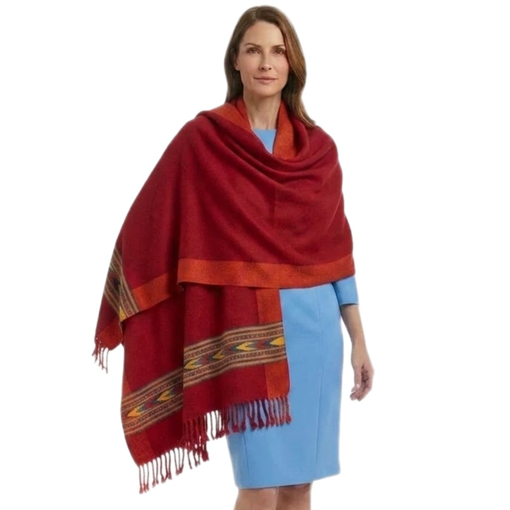 Sal Unisex confectionat din 100% Lana ( Yak & Merino ) -> Cod: LANA9