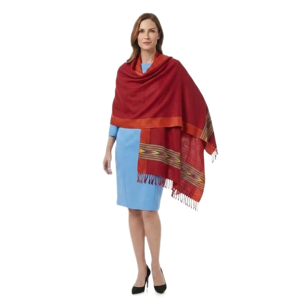 Sal Unisex confectionat din 100% Lana ( Yak & Merino ) -> Cod: LANA9