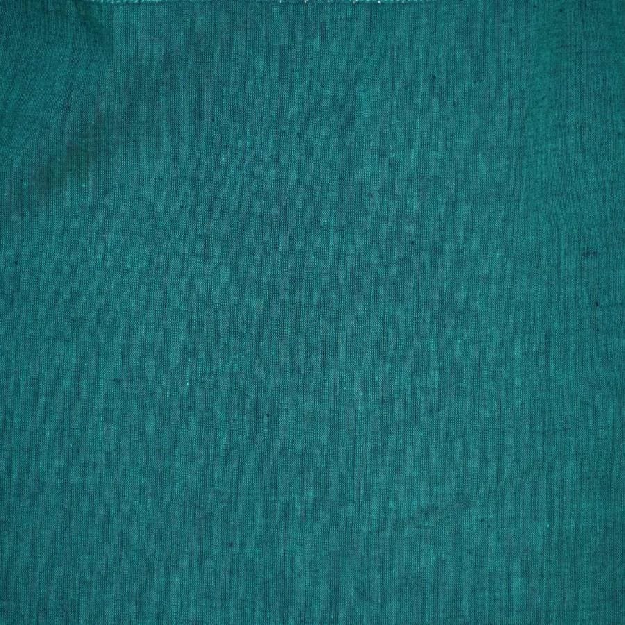 Tunica Lunga din Bumbac 100% tesut manual- Negru-Verde - Tunica Kurta