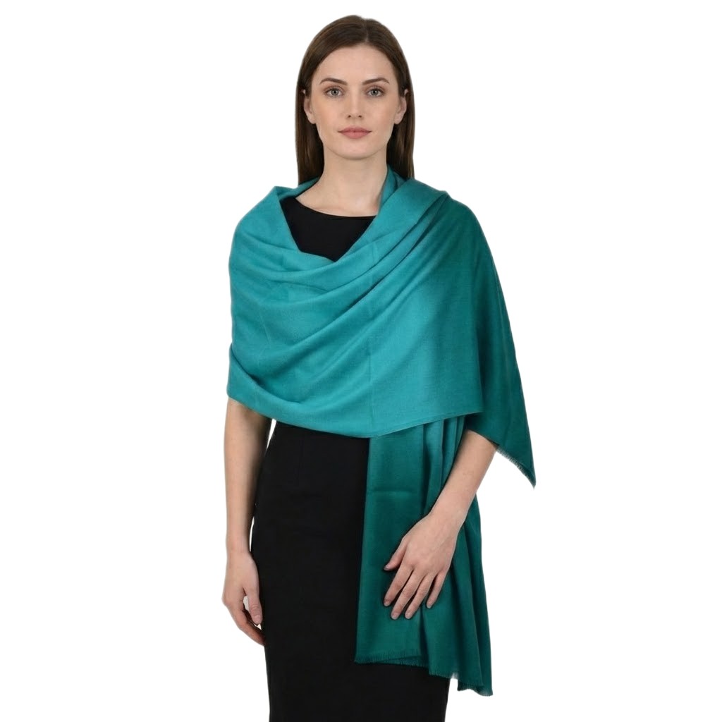 Sal Premium Lana Cashmere & Matase Naturala - Ombre Tri Color Shade ->Verde Smarald - cod: CASHMSILK177