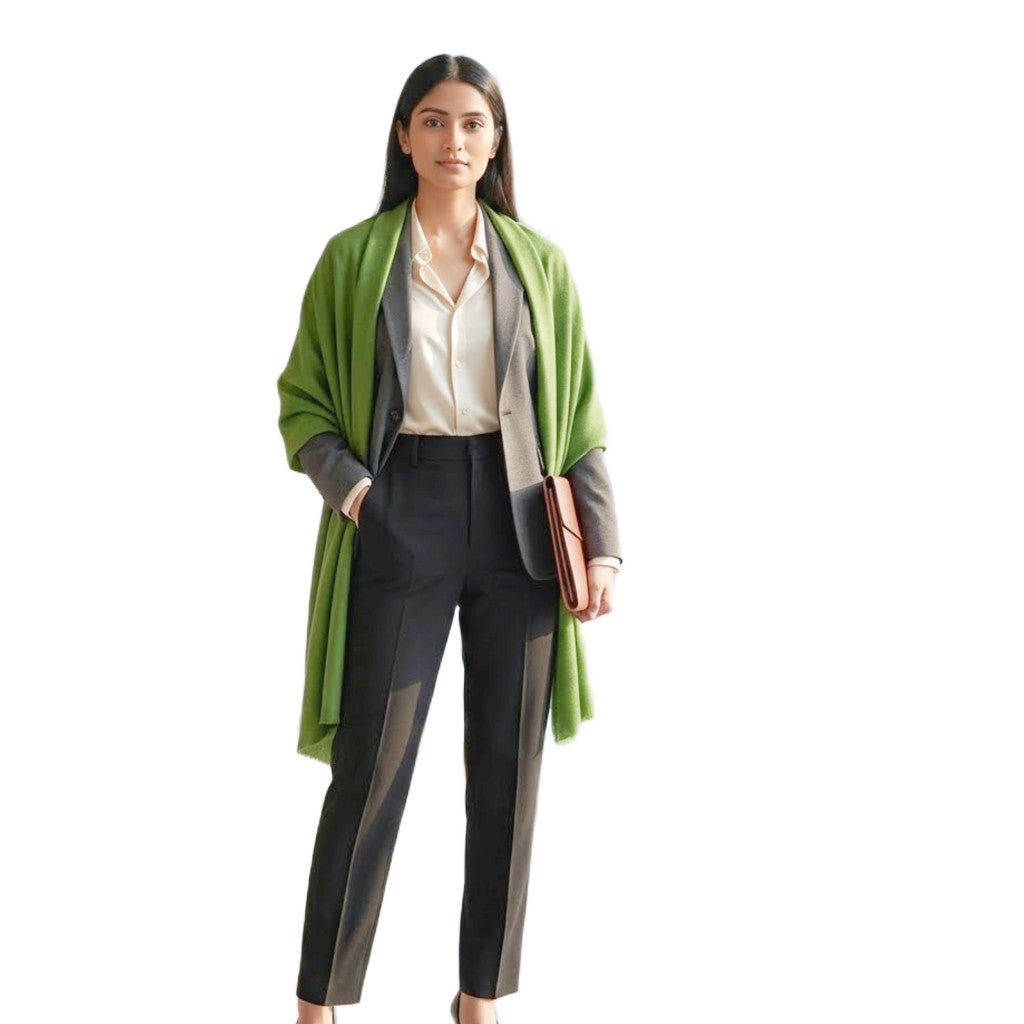 NOU! Sal Premium confectionat din Lana Cashmere si Matase Naturala- Love Bird - CASHNEW8