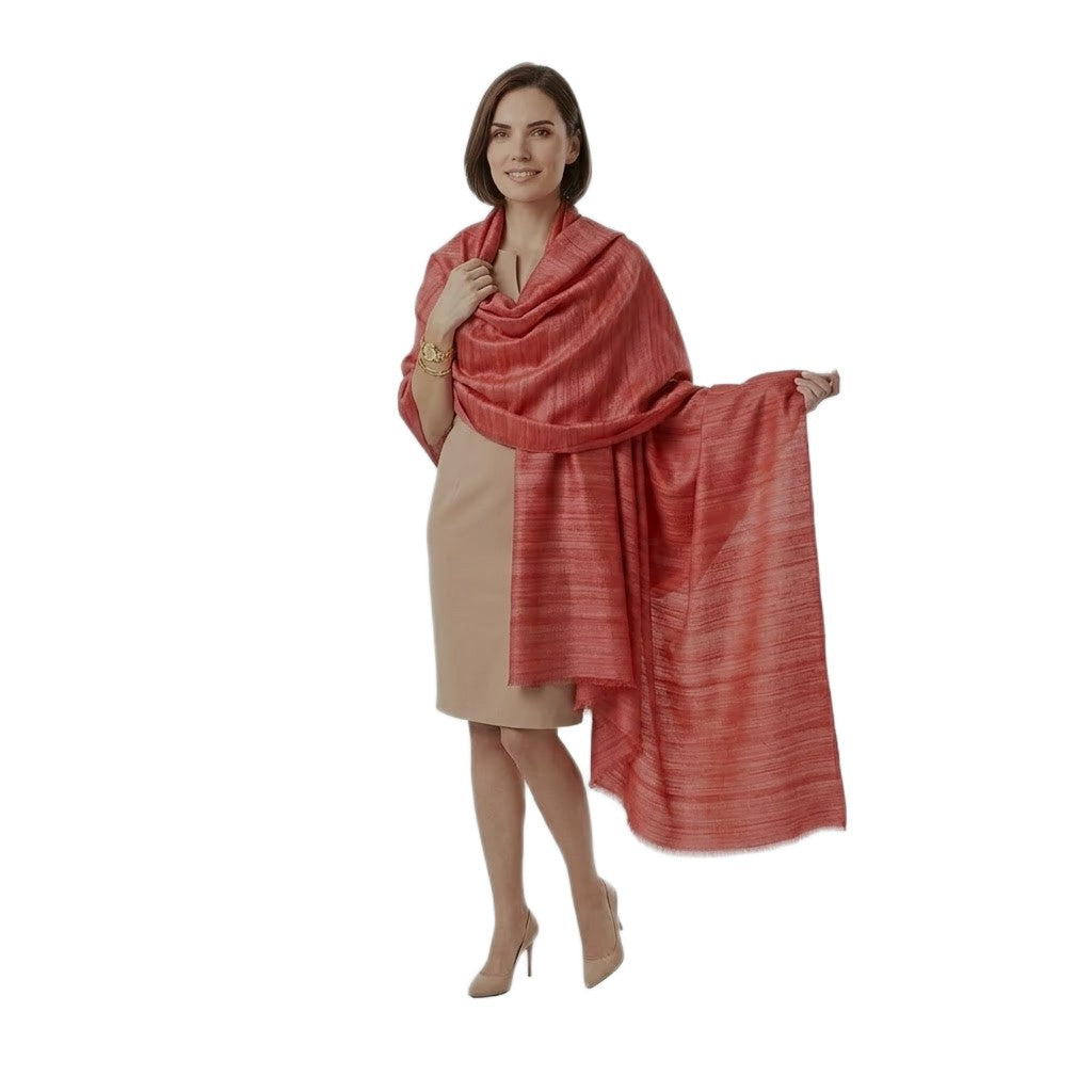 Sal tesut manual din 100% Matase Naturala Organica - Ghicha Tassar/Tussar Silk -> Cod:GhichaApril3