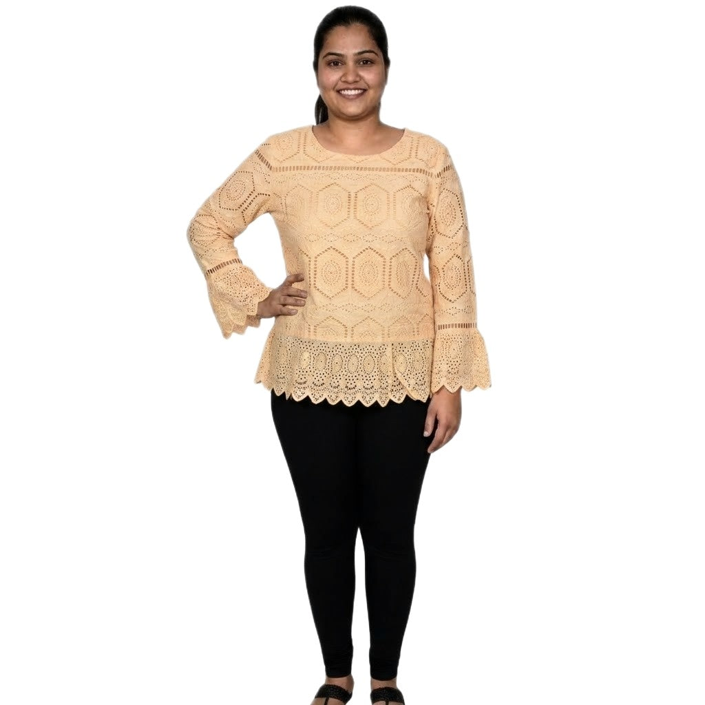 Tunica brodata din Bumbac 100% - Vintage Inspiration