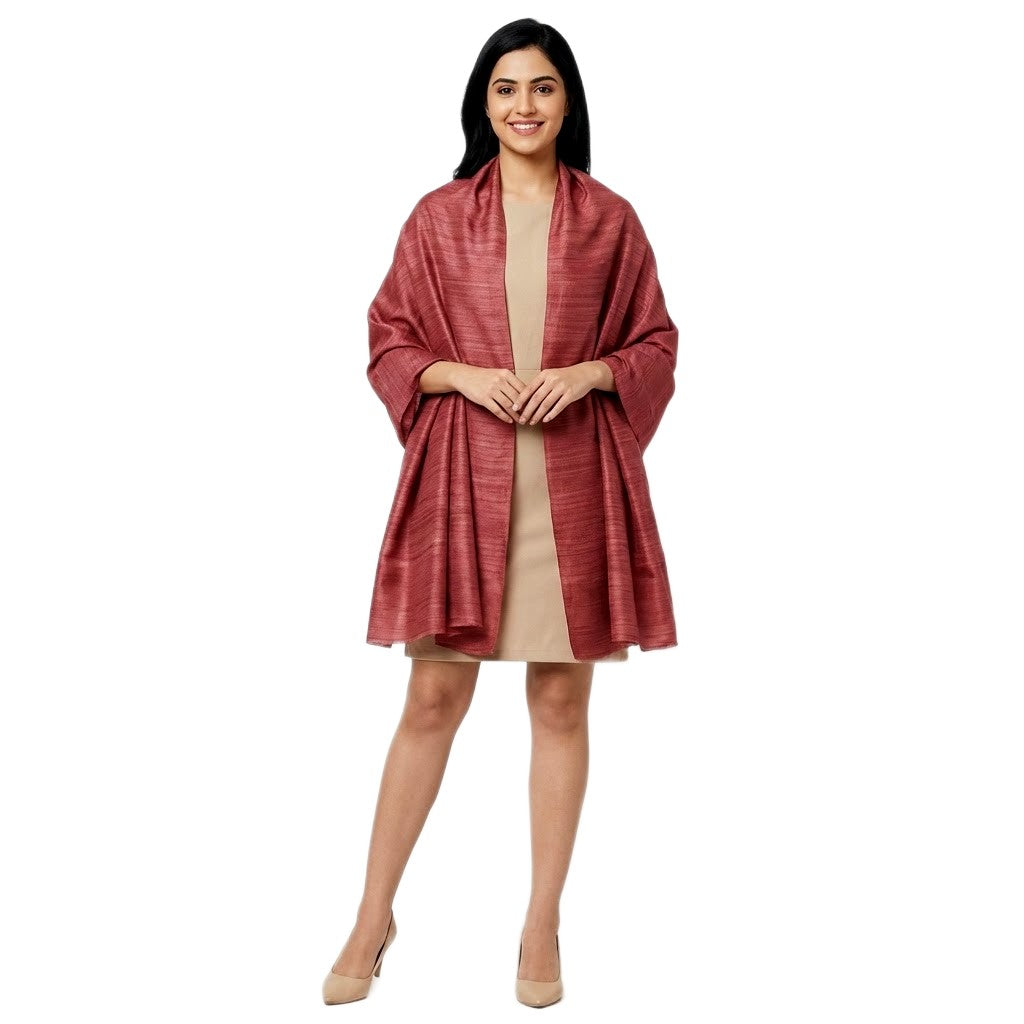 Sal tesut manual din 100% Matase Naturala Organica - Ghicha Tassar/Tussar Silk -> Cod: NewGhicha13