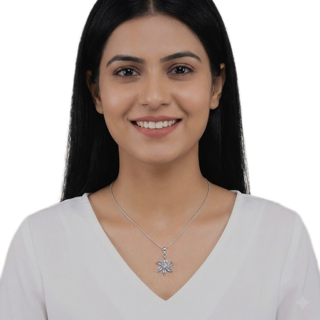 Pandantiv CHAKRA din Argint 925 cu Pietre Semipretioase Naturale de Piatra Lunii multifatetat slefuite -> Cod: SilverPendant6