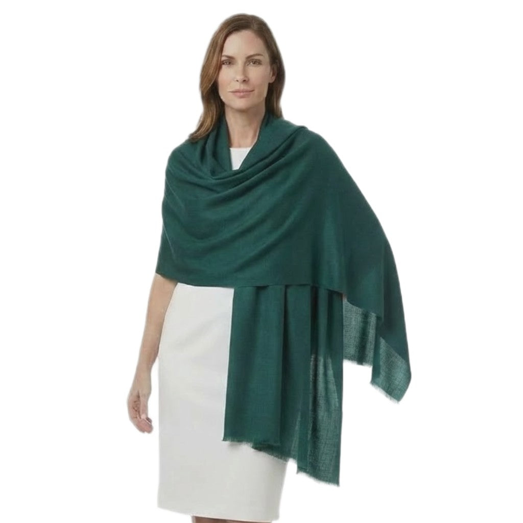 Sal Premium  Lana Cashmere si Matase Naturala -Verde - Cod: CASHJAN4