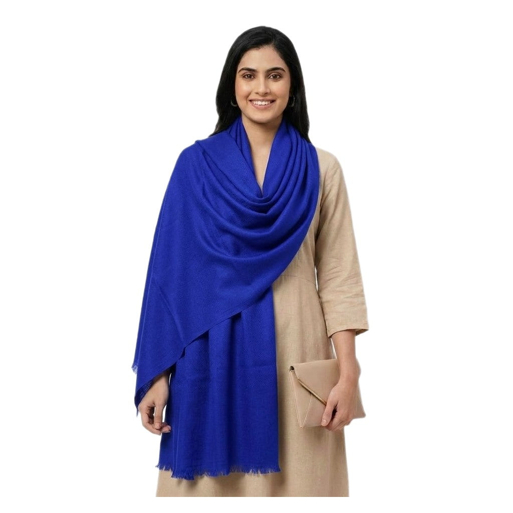 NOU! Sal Premium din Lana Merino->Albastru Regal-  Cod: SalMerino2