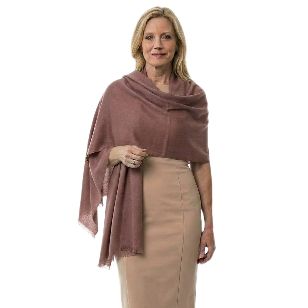 Sal Premium  Lana Cashmere si Matase Naturala-Capucino. Culoarea Pantone a anului 2025 - Cod: CASHJAN2
