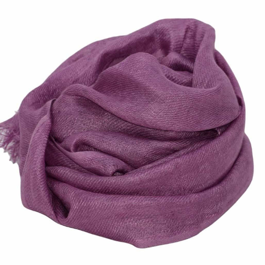 Esarfa-Sal tesuta manual din 100% IN (Linen 100%) - Lavander Shades -> Cod: IN09 - esarfe sal din 100% in