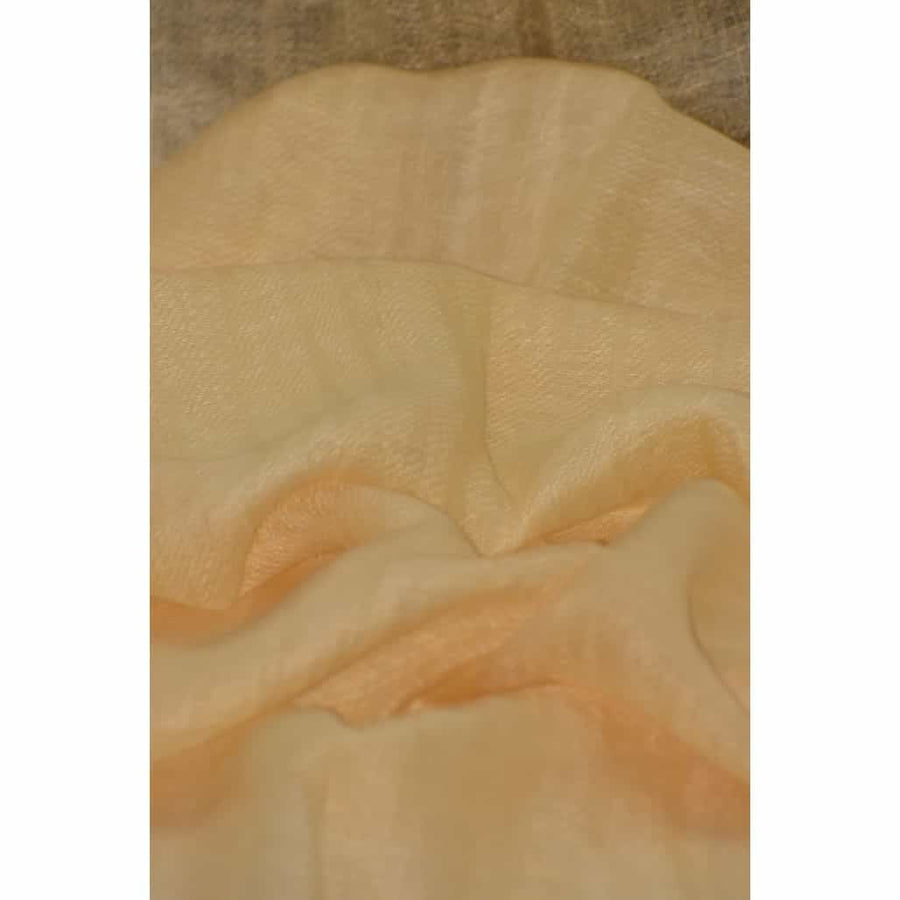Esarfa-Sal tesuta manual din 100% IN (Linen 100%) - Powder Yellow -> Cod: IN27 - saluri din in