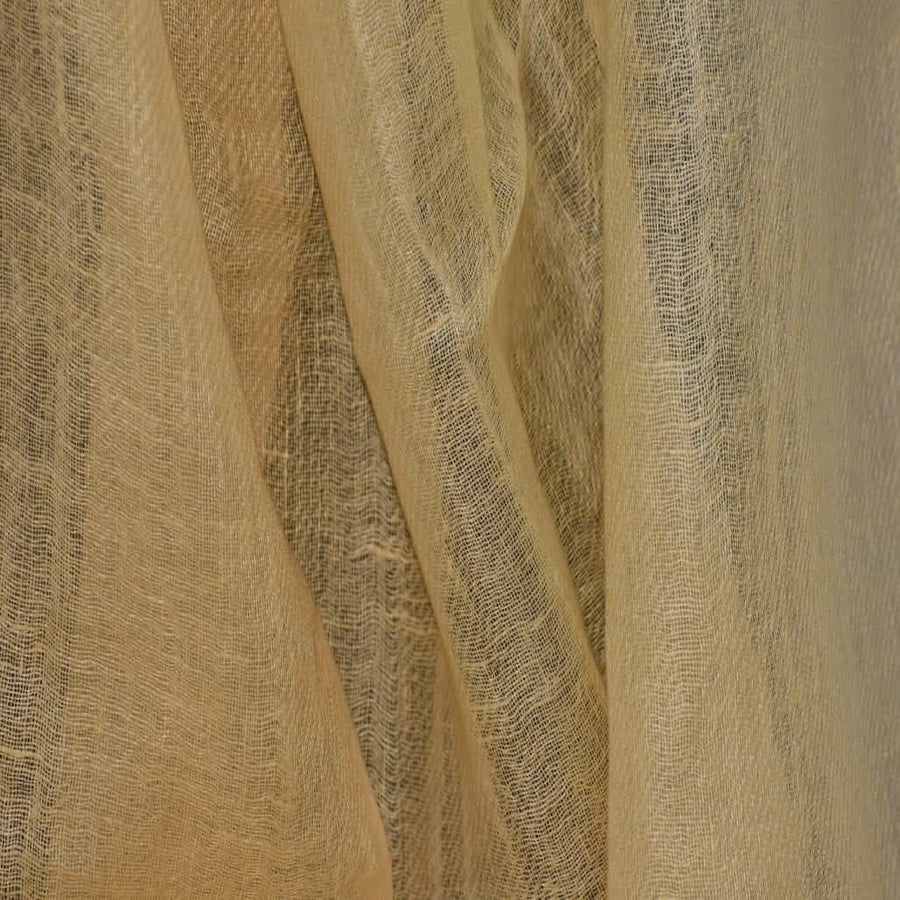 Esarfa-Sal tesuta manual din 100% IN (Linen 100%) - Powder Yellow -> Cod: IN27 - saluri din in