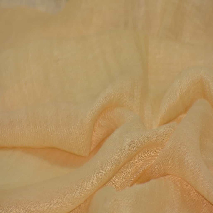 Esarfa-Sal tesuta manual din 100% IN (Linen 100%) - Powder Yellow -> Cod: IN27 - saluri din in