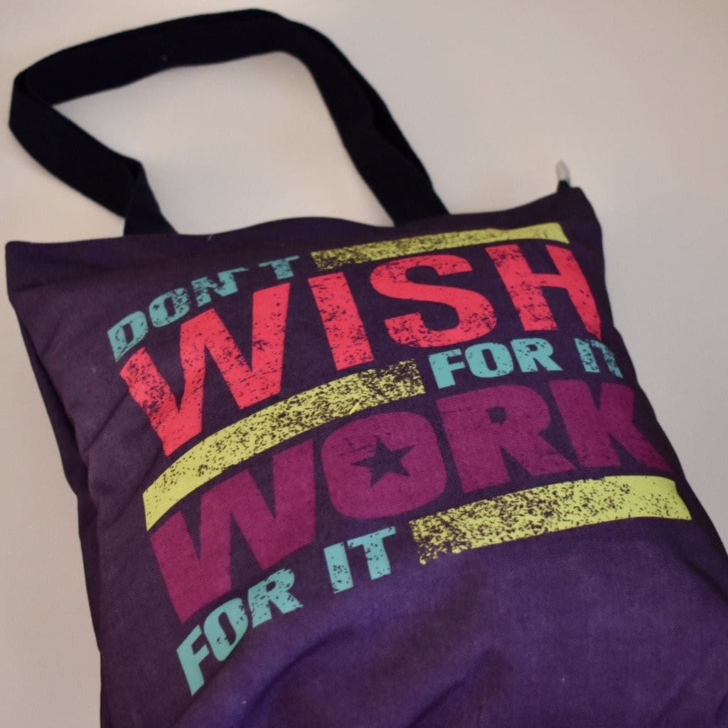 Geanta Tote din Canvas - Work for it