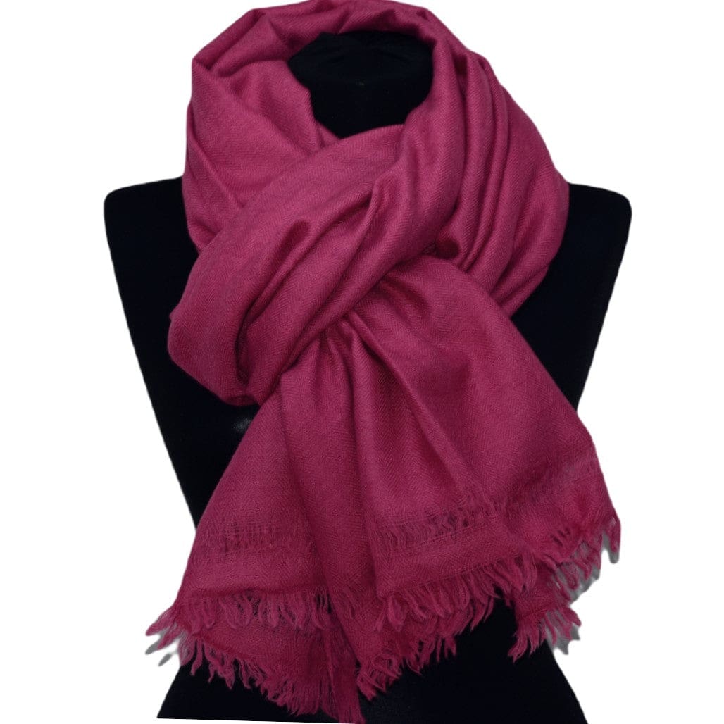 Sal Premium confectionat din 100% Lana (Yak & Merino)- Mov Magenta -> Cod: NEWYAK06