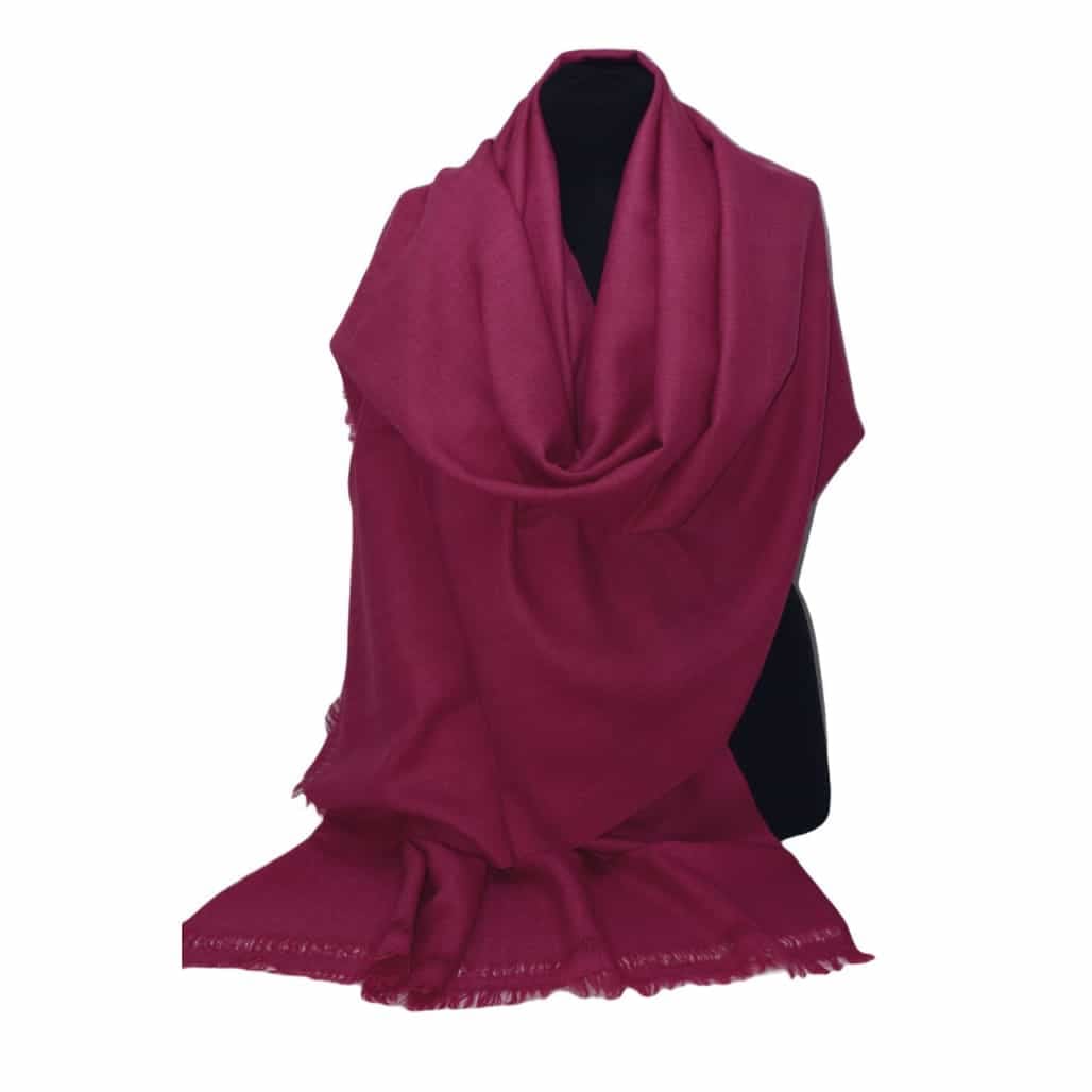 Sal Premium confectionat din 100% Lana (Yak & Merino)- Mov Magenta -> Cod: NEWYAK06