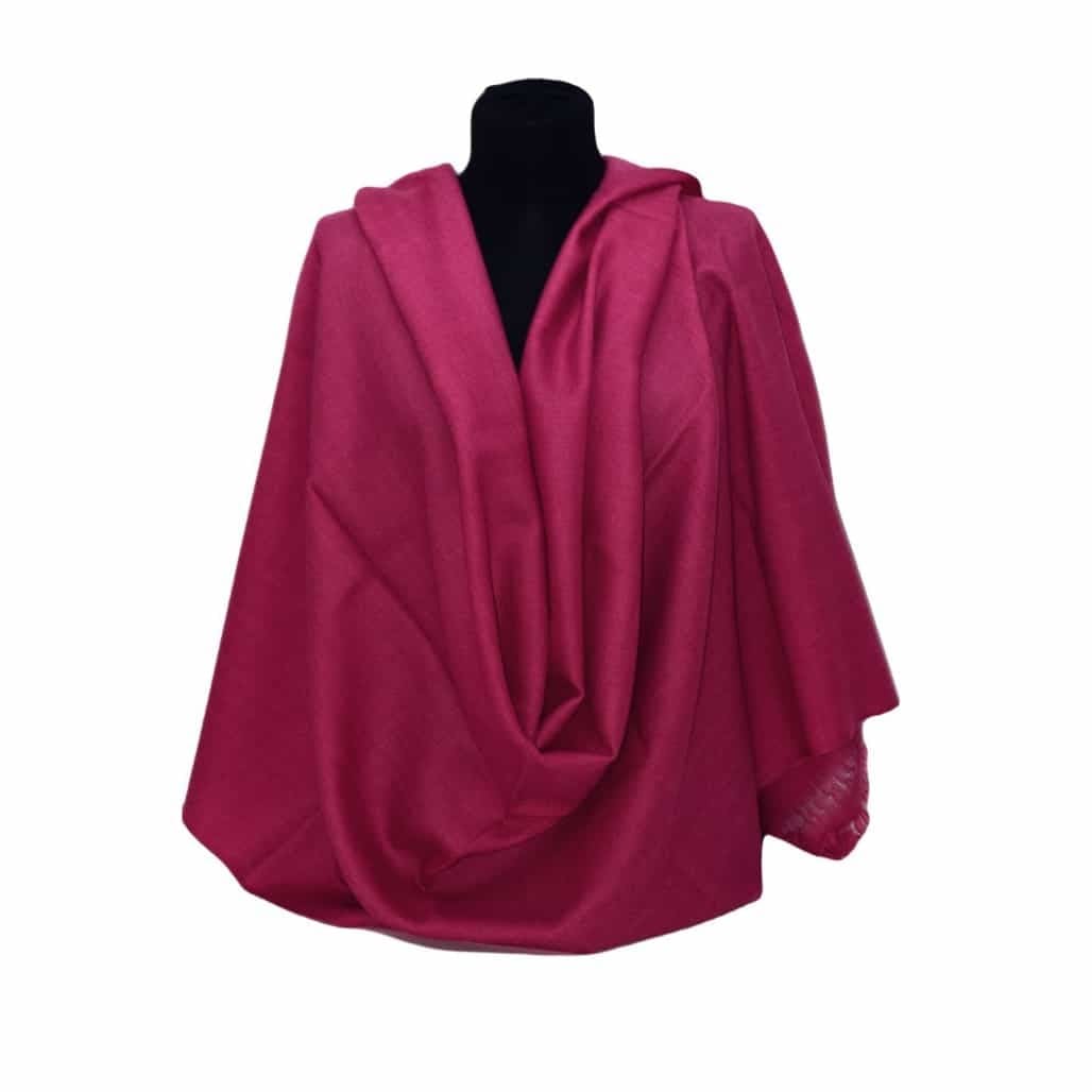 Sal Premium confectionat din 100% Lana (Yak & Merino)- Mov Magenta -> Cod: NEWYAK06