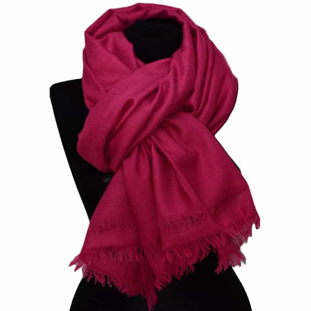 Sal Premium confectionat din 100% Lana (Yak & Merino)- Mov Magenta -> Cod: NEWYAK06