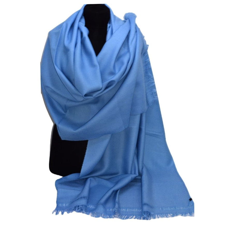 Sal Premium confectionat din 100% Lana (Yak & Merino) -Sky Blue -> Cod: NEWYAK05