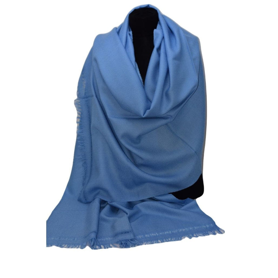 Sal Premium confectionat din 100% Lana (Yak & Merino) -Sky Blue -> Cod: NEWYAK05