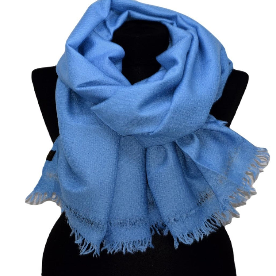 Sal Premium confectionat din 100% Lana (Yak & Merino) -Sky Blue -> Cod: NEWYAK05