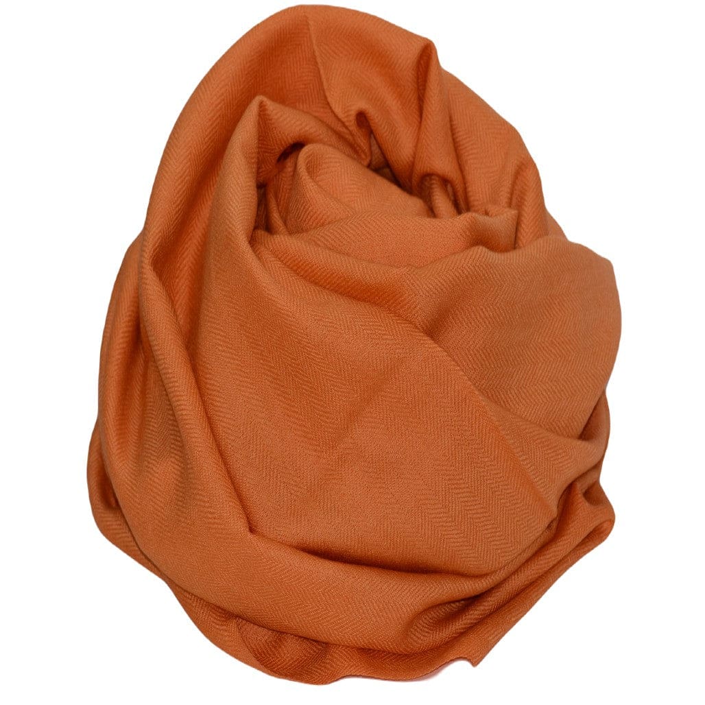 Sal Premium confectionat din Lana de Yak & Lana Merino - Orange Tangerine-> Cod: NEWYAK21