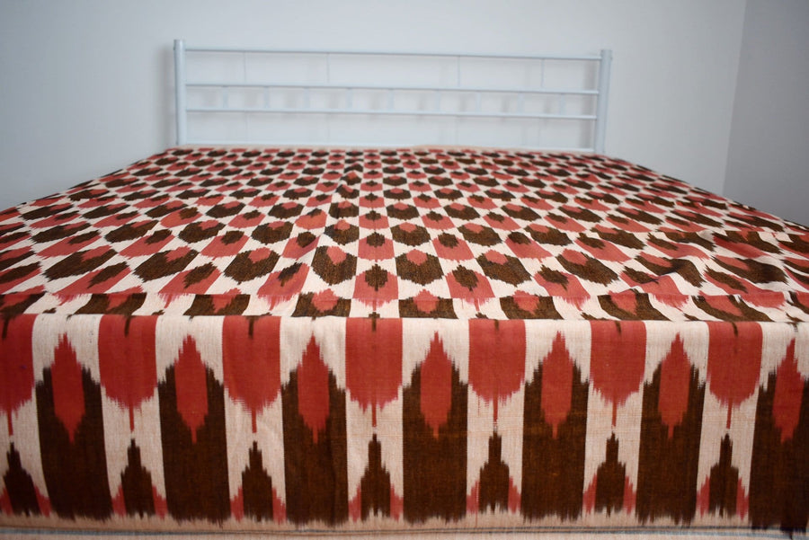 Set - Cuvertura Patu Dublu si 2 Fete Perna - Ikat Arrow
